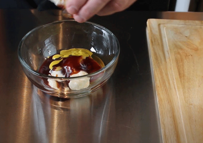 Pour the Ingredients in the Bowl: