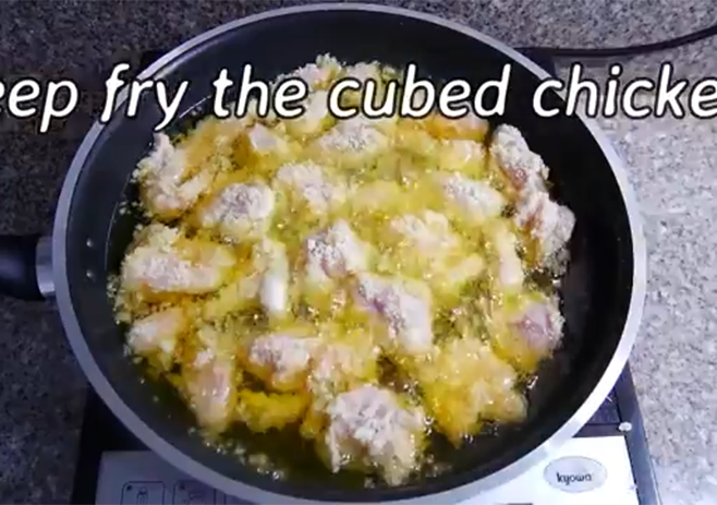 Fry The Chicken Cubes