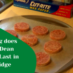 How long does Jimmy Dean Sausage Last in the Fridge