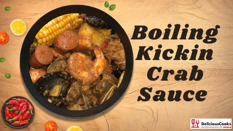 Boiling Kickin Crab Sauce