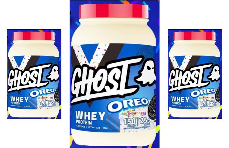 Ghost Whey Oreo Birthday Cake Flavor