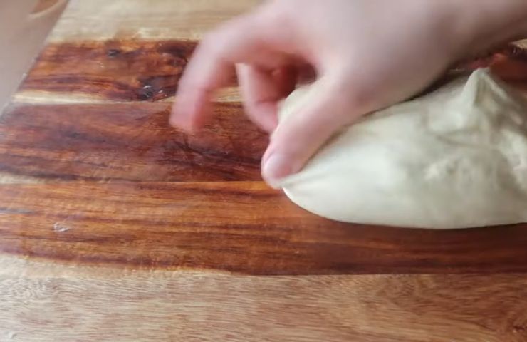 Make the dough smooth