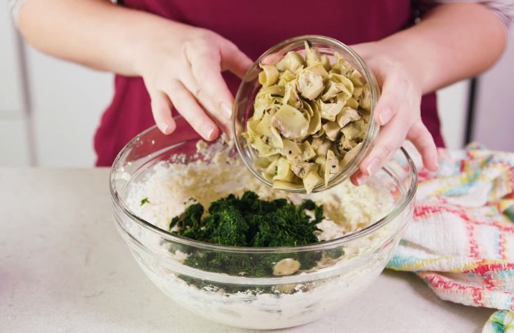 Spinach and artichoke hearts