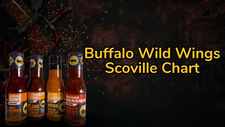 Buffalo Wild Wings Scoville Chart