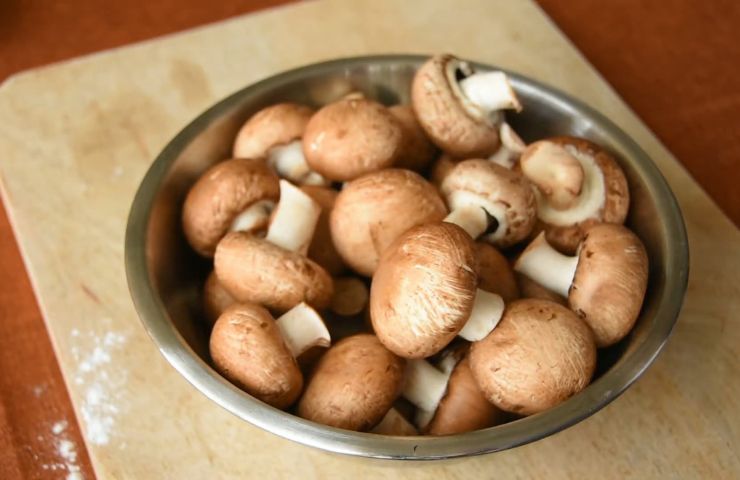 Step 1: Wash the mushrooms