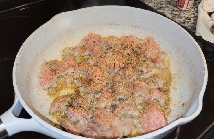 Step 2: Heat a large skillet