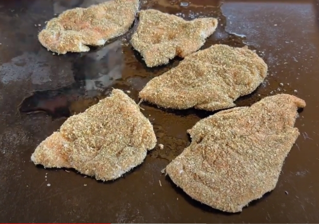 Season Chicken Herb crusted chicken